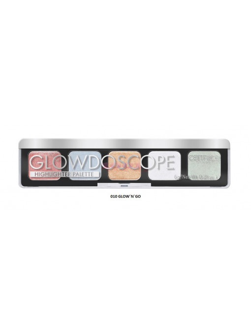 Catrice glowdoscope highlightening paleta iluminatoare 010 glow n go 1 - 1001cosmetice.ro