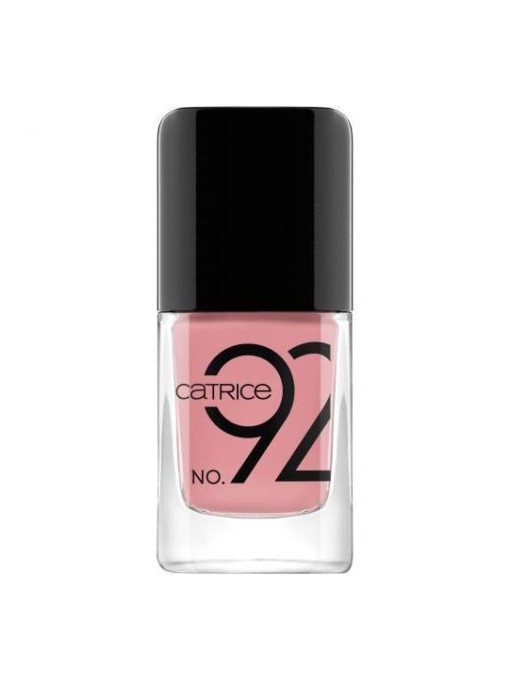 Unghii | Catrice iconails gel lacquer lac de unghii nude not prude 92 | 1001cosmetice.ro