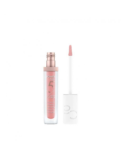CATRICE POWER FULL 5 LIQUID LIP BALM BALSAM DE BUZE LICHID LYCHEE GLAZE 030