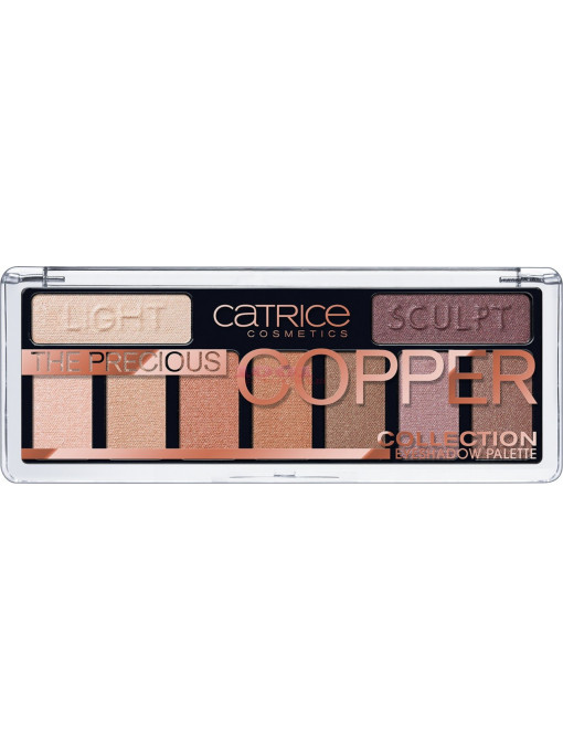 Catrice precious copper eyeshadow paleta farduri metallux 010 1 - 1001cosmetice.ro