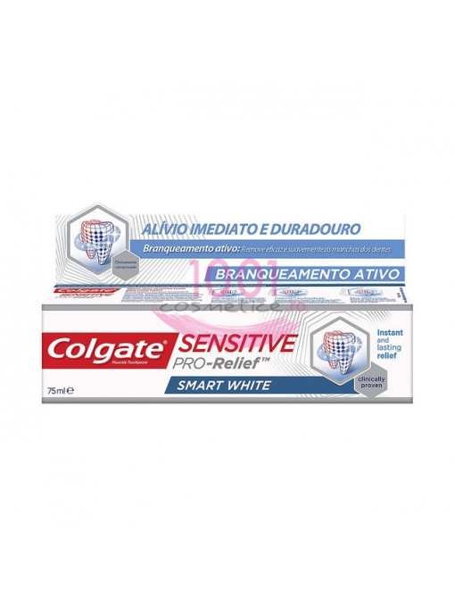 Colgate sensitive pro-relief smart white pasta de dinti 1 - 1001cosmetice.ro