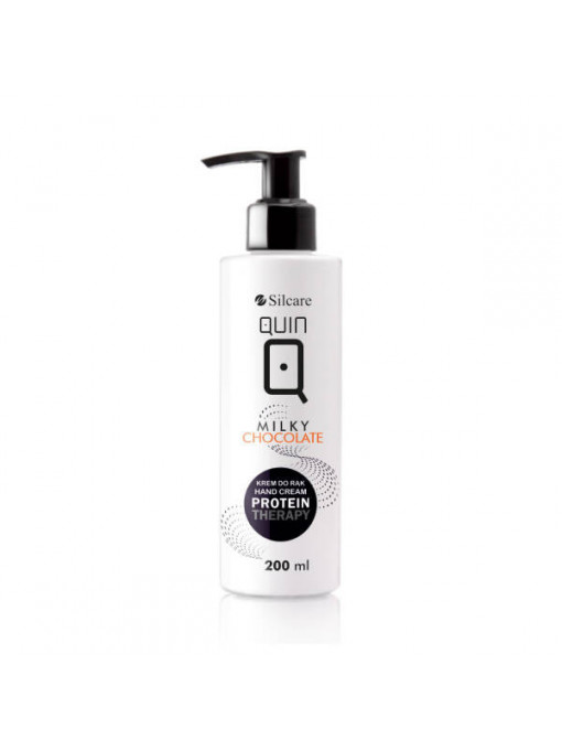 Silcare | Crema de mâini quin cosmetic milky chocolate silcare, 200 ml | 1001cosmetice.ro