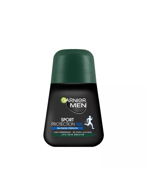 Garnier | Deodorant antiperspirant roll-on pentru barbati sport protection 96h, garnier 50 ml | 1001cosmetice.ro