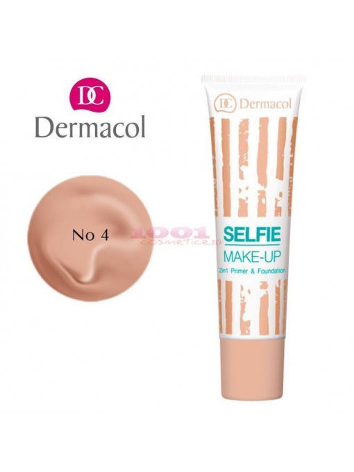 Dermacol | Dermacol selfie make up 2 in 1 fond de ten + baza de machiaj 04 | 1001cosmetice.ro