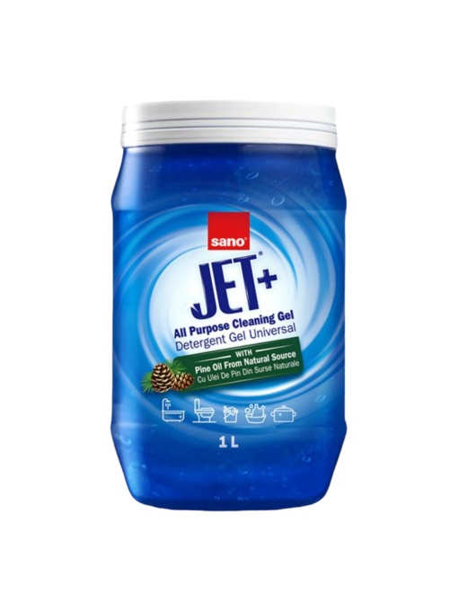 Bucatarie | Detergent gel universal pentru curatenia generala sano jet, 1l | 1001cosmetice.ro