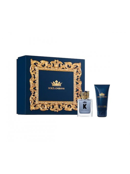 Dolce & gabbana k edt 50 ml + after shave balsam 50 ml set 1 - 1001cosmetice.ro