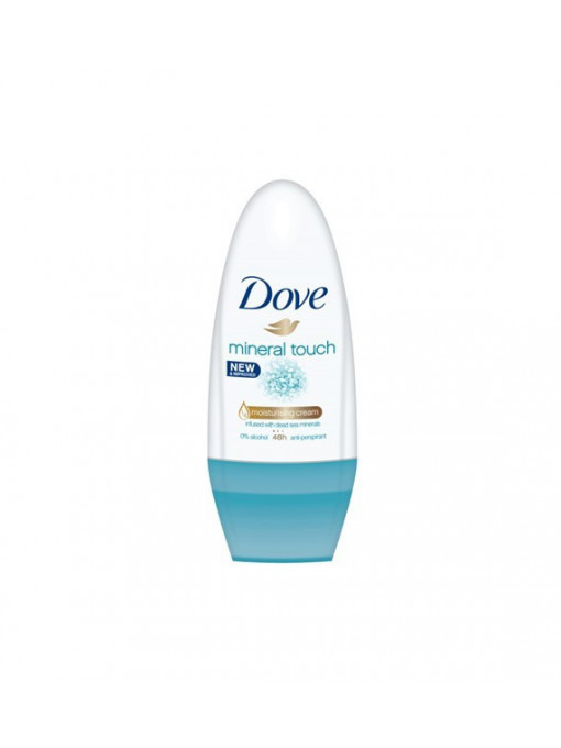 Dove mineral touch infused with dead sea minerals roll on 1 - 1001cosmetice.ro