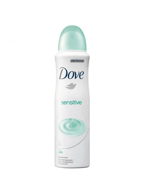 Dove sensitive 48h deo spray antiperspirant femei 1 - 1001cosmetice.ro