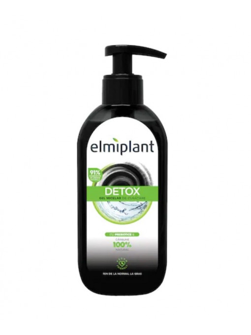 Ingrijirea tenului, elmiplant | Elmiplant detox gel micelar de curatare pentru fata | 1001cosmetice.ro