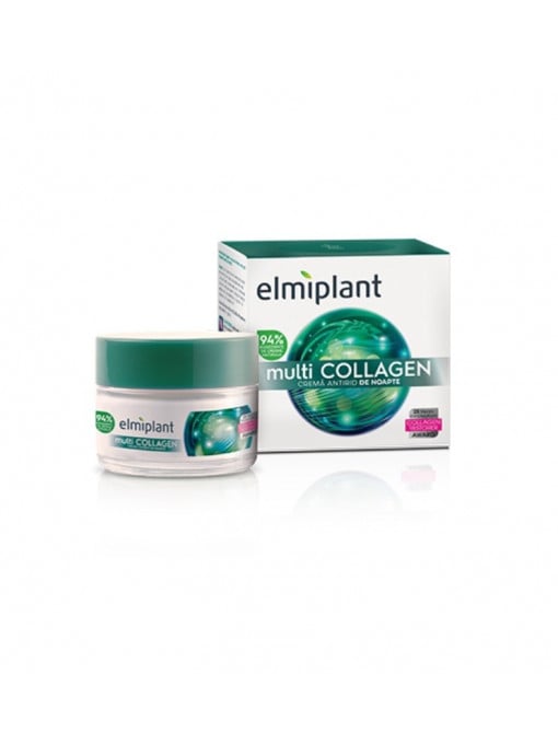 Creme fata, elmiplant | Elmiplant multi colagen crema antirid de noapte | 1001cosmetice.ro
