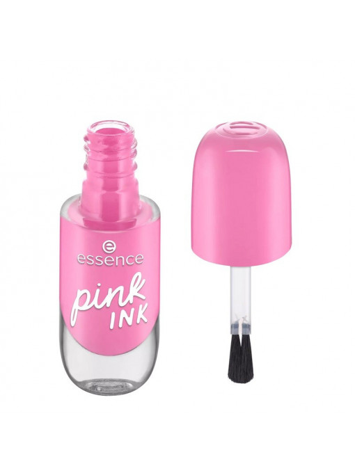 Unghii, essence | Essence gel nail colour lac de unghii cu aspect de gel pink ink 47 | 1001cosmetice.ro