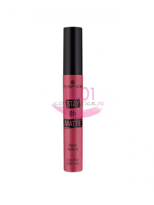 Essence stay 8h matte ruj lichid bite me if you can 09 1 - 1001cosmetice.ro