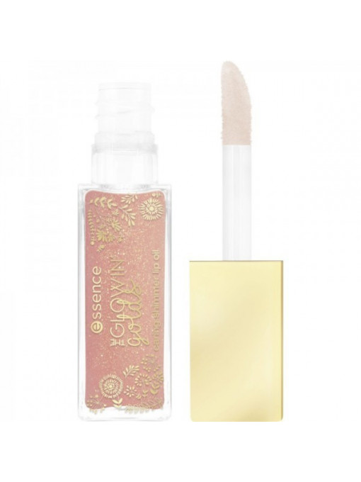 Essence the glowin golds caring shimmer lip oil ulei de buze stralucitor golden magic 02 1 - 1001cosmetice.ro
