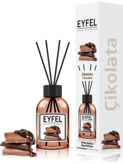Eyfel reed diffuser odorizant betisoare pentru camera cu miros de ciocolata 1 - 1001cosmetice.ro