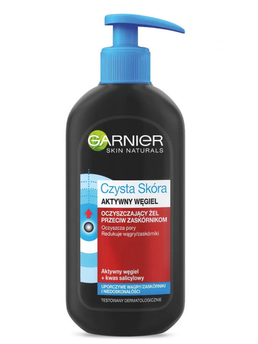 Gel de curatare pentru puncte negre, Garnier PureActive, 200 ml