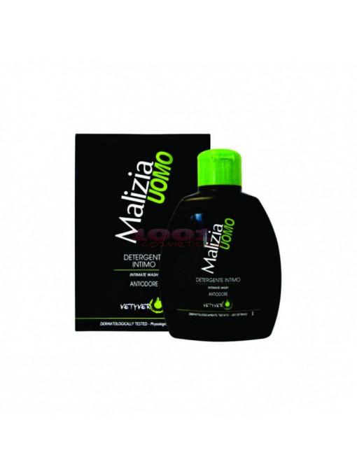 Igiena intima | Gel pentru igiena intima pentru barbati uomo vetyver malizia, 200 ml | 1001cosmetice.ro