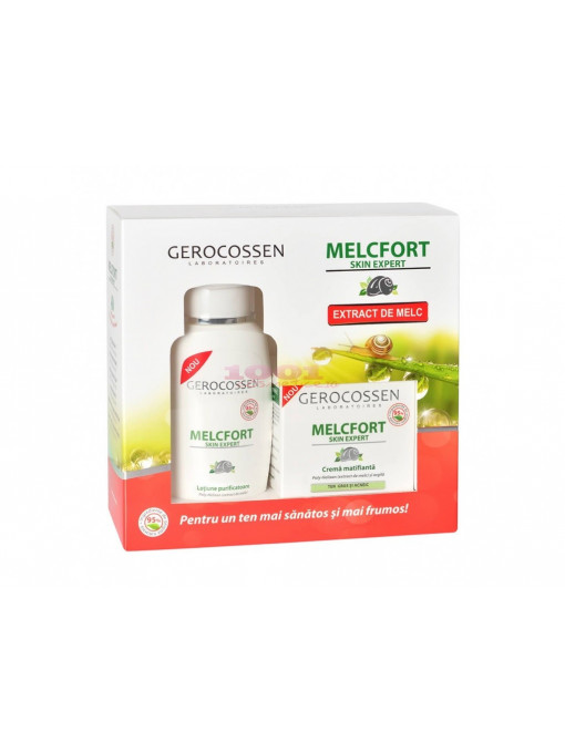 Gerocossen melcfort skin expert crema matifianta 35 ml + lotiune purifucatoare 130 ml set 1 - 1001cosmetice.ro