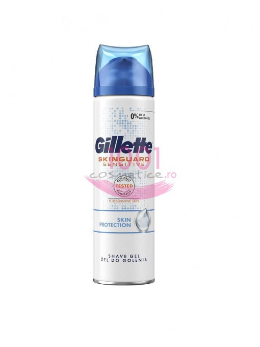 Gillette skinguard sensitive skin gel de ras 1 - 1001cosmetice.ro