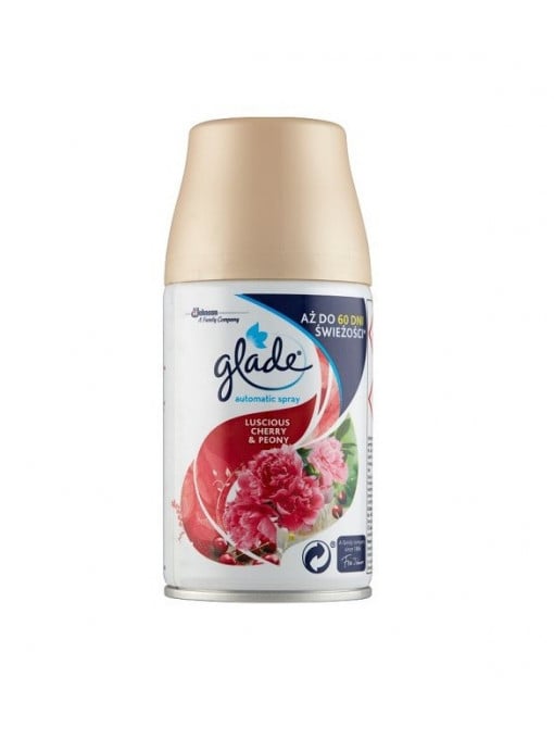 GLADE REZERVA ODORIZANT DE CAMERA AUTOMATIC SPRAY LUSCIOUS CHERRY & PEONY