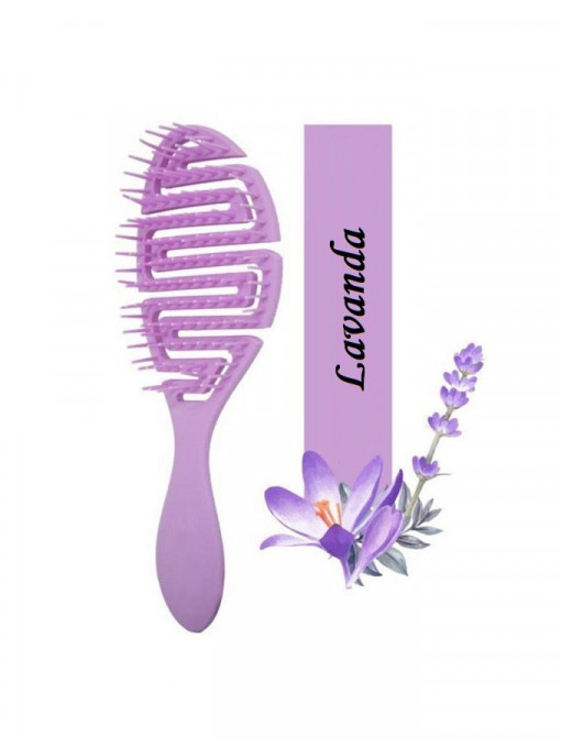Lionesse | Lionesse scented brushes perie cu miros de lavanda | 1001cosmetice.ro