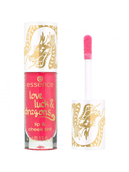 Lip tint pentru buze și obraji Love, Luck & Dragon, Essence