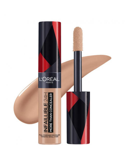 Corector, loreal | Loreal infaillible more than concealer biscuit 328 | 1001cosmetice.ro