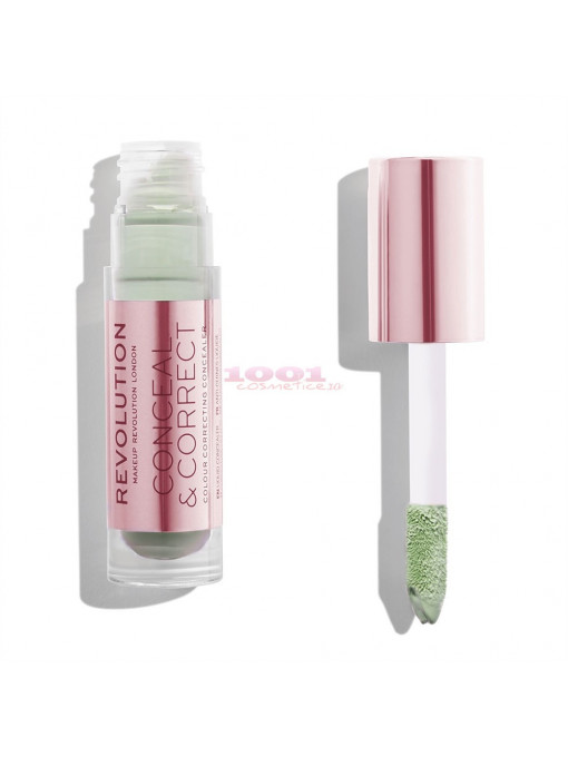 Makeup revolution conceal & corrector green 1 - 1001cosmetice.ro