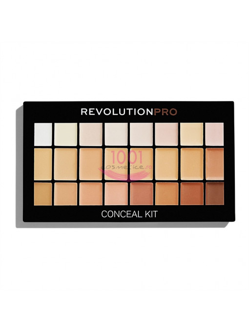 Makeup revolution pro conceal kit paleta corectoare light / medium 1 - 1001cosmetice.ro