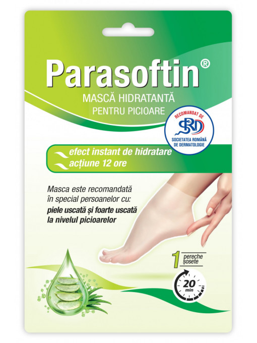 Zdrovit | Masca hidratanta pentru picioare parasoftin | 1001cosmetice.ro