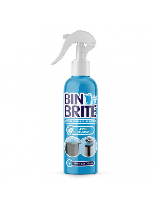 Bin brite | Neutralizator de miros pentru cosul de gunoi, spray, spring blossom, bin brite, 400 ml | 1001cosmetice.ro