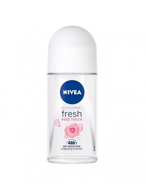 Spray & stick dama | Nivea fresh rose touch roll on antiperspirant | 1001cosmetice.ro