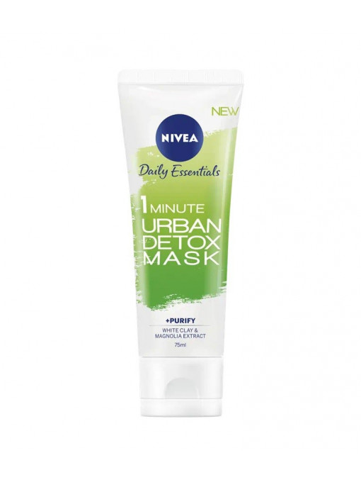 Gel &amp; masca de curatare, nivea | Nivea urban skin 1 minute detox maske masca de fata detoxifianta | 1001cosmetice.ro