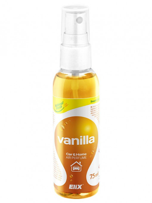 Elix | Odorizant spray lichid car & home vanilla elix, 75 ml | 1001cosmetice.ro