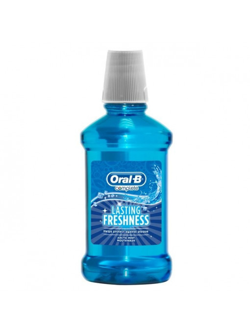 Igiena orala, oral-b | Oral b complete lasting freshness apa de gura 250 ml | 1001cosmetice.ro