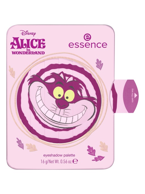 Truse make-up, essence | Paleta de farduri, disney alice in wonderland, 01 all smiles here, essence, 16 g | 1001cosmetice.ro