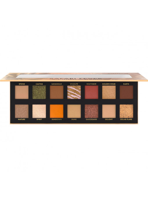 Fard de pleoape | Paleta de farduri safari fever slim catrice | 1001cosmetice.ro