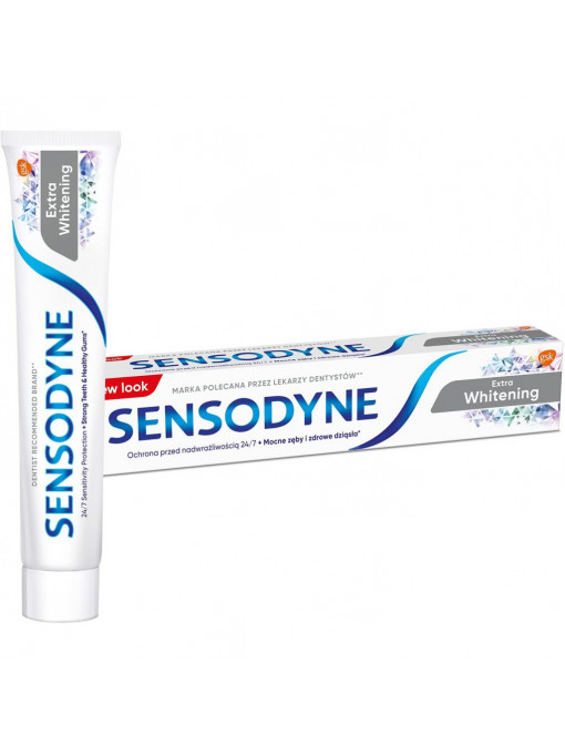 Igiena orala, sensodyne | Pasta de dinti extra white sensodyne, 75 ml | 1001cosmetice.ro