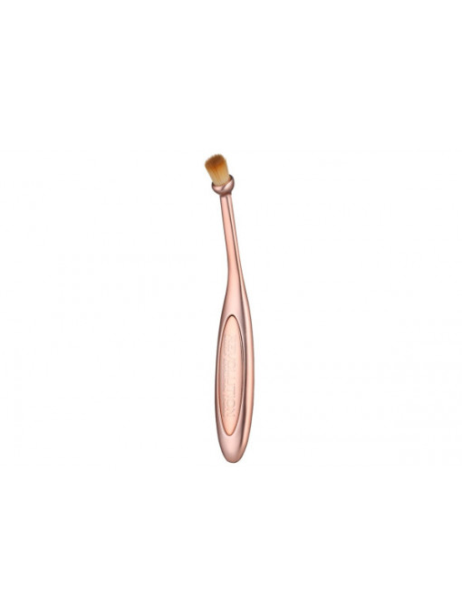 Pensula Makeup Revolution Precision Oval Flat, pentru aplicarea machiajului ochilor