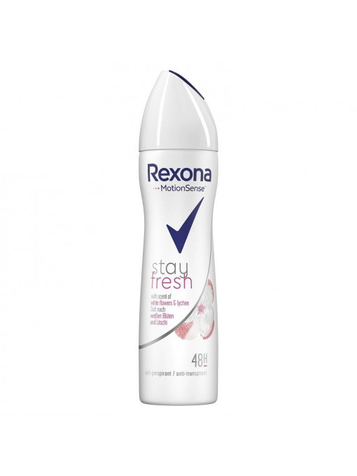 Spray &amp; stick dama, rexona | Rexona motionsense stay fresh antiperspirant spray women | 1001cosmetice.ro