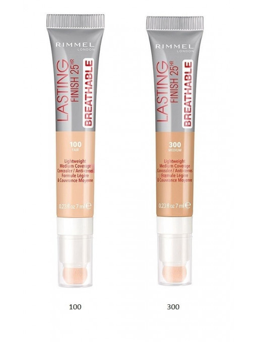 Concealer - corector | Rimmel london lasting finish breathable anticearcan | 1001cosmetice.ro