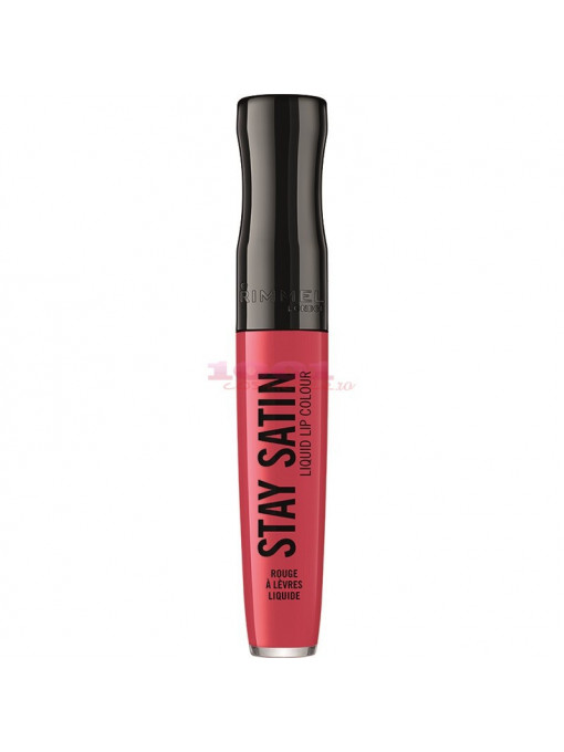 Ruj | Rimmel london stay satin ruj de buze lichid 600 scunchie | 1001cosmetice.ro