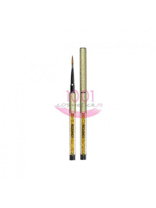 Accesorii unghii | Ronney professional pensula pentru unghii cu capac rn 00455 | 1001cosmetice.ro
