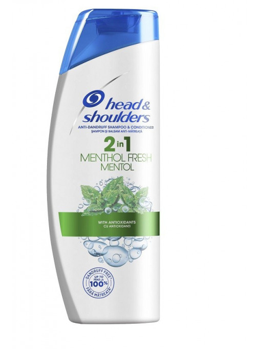 Sampon antimatreata 2in1 Mentol, Head & Shoulders