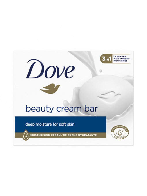 Sapun | Sapun solid original beauty cream bar, dove, 90 g | 1001cosmetice.ro