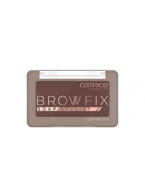 Sapun special pentru fixarea sprancenelor, Brow Fix Soap Stylist, Cool Brown 060, Catrice, 4.1 g
