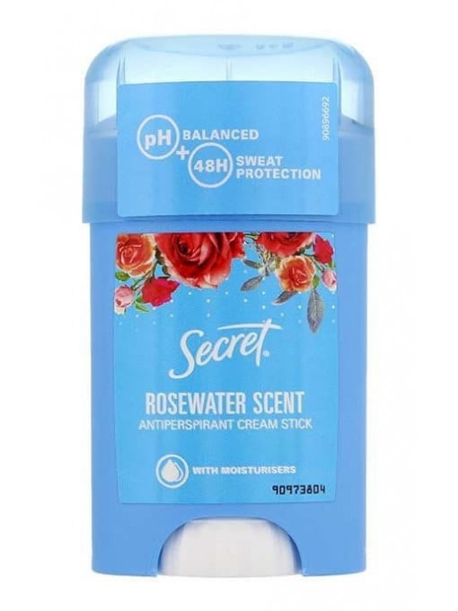 Parfumuri barbati, secret key | Secret key deo stick crema rosewater scent | 1001cosmetice.ro