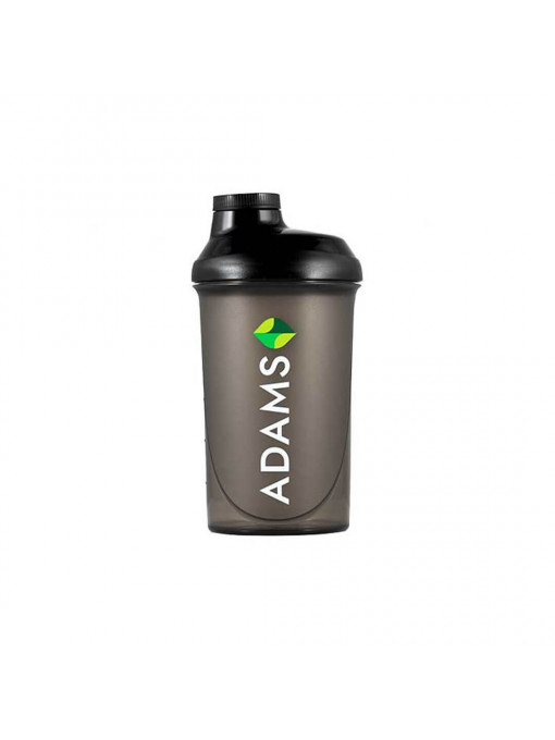 Suplimente &amp; produse bio, adams | Shaker pentru prepararea bauturilor, culoarea negru, adams, 500 ml | 1001cosmetice.ro