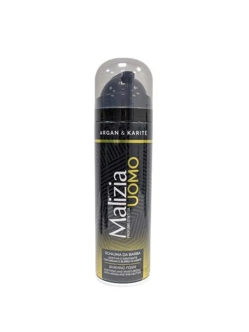 Gel de ras &amp; aparate, malizia | Spuma de ras energizanta cu argan si karite malizia 300 ml | 1001cosmetice.ro