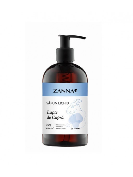 Sapun | Zanna sapun lichid lapte de capra | 1001cosmetice.ro
