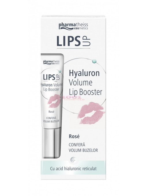 Zdrovit lips up balsam de buze pentru volum cu acid hialuronic rose 1 - 1001cosmetice.ro